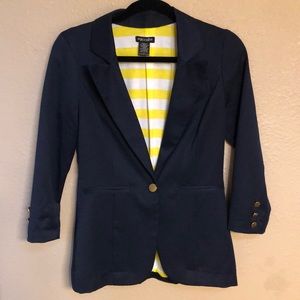 Stoosh- Nordstrom Rack Navy Blue Blazer